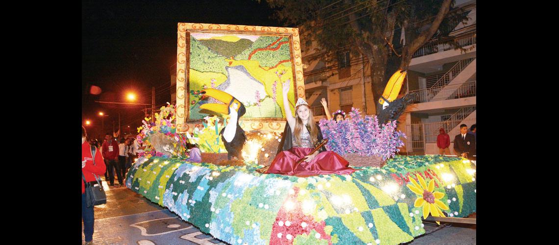 Primavera  de carrozas  en Jujuy