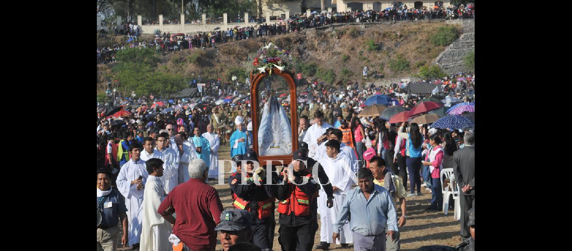  Jujuy celebra la fiesta de la Virgen de Riacuteo Blanco