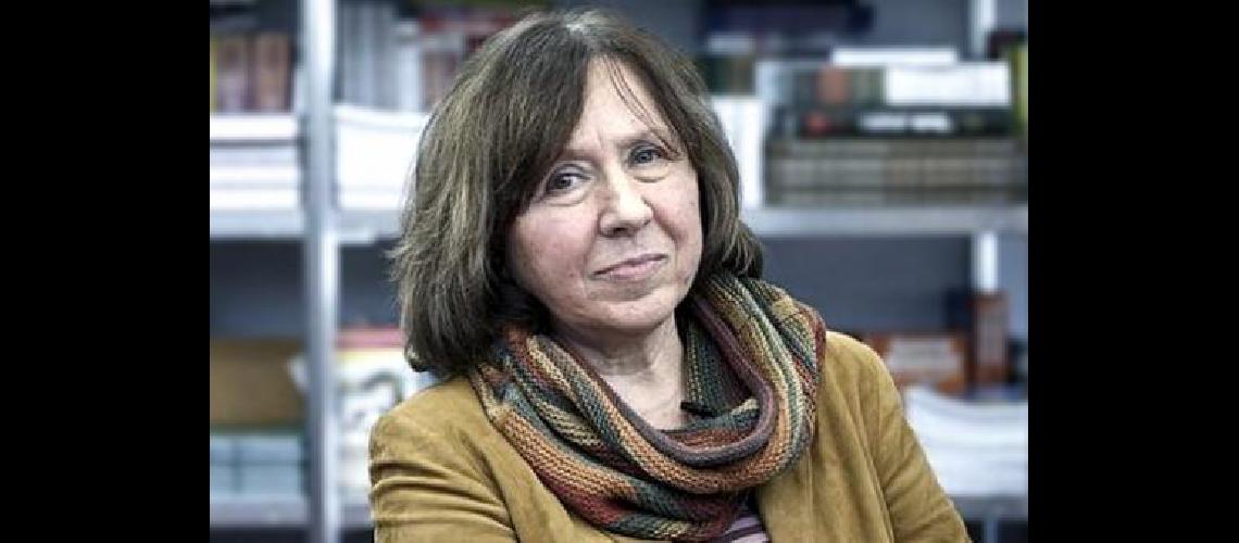 Svetlana Alexijevich se llevoacute el premio Nobel de Literatura