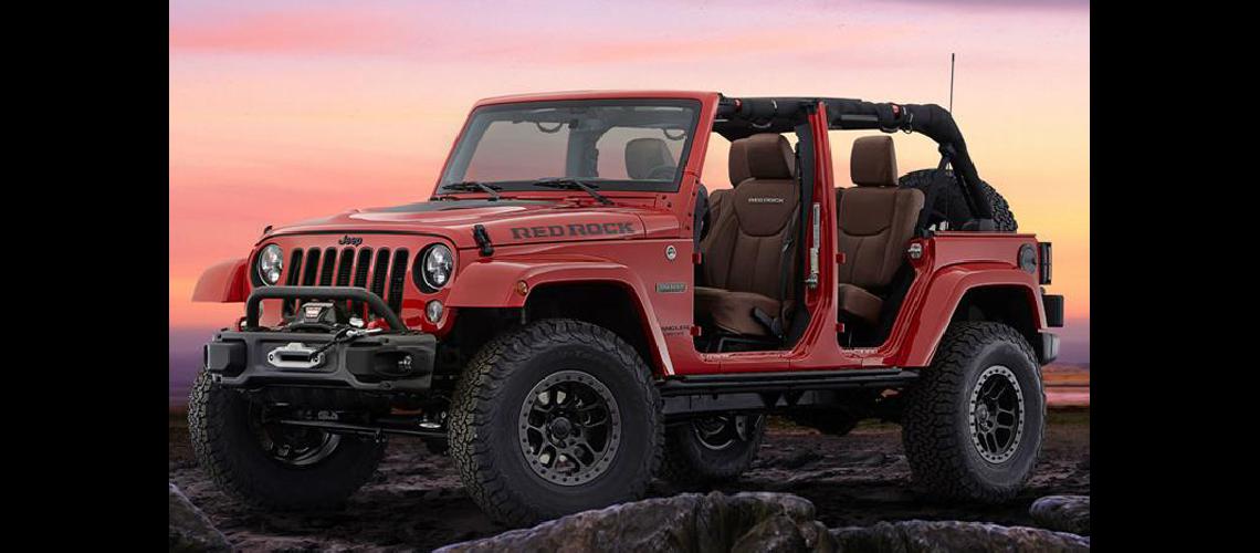 Jeep Wrangler Red Rock Concept 