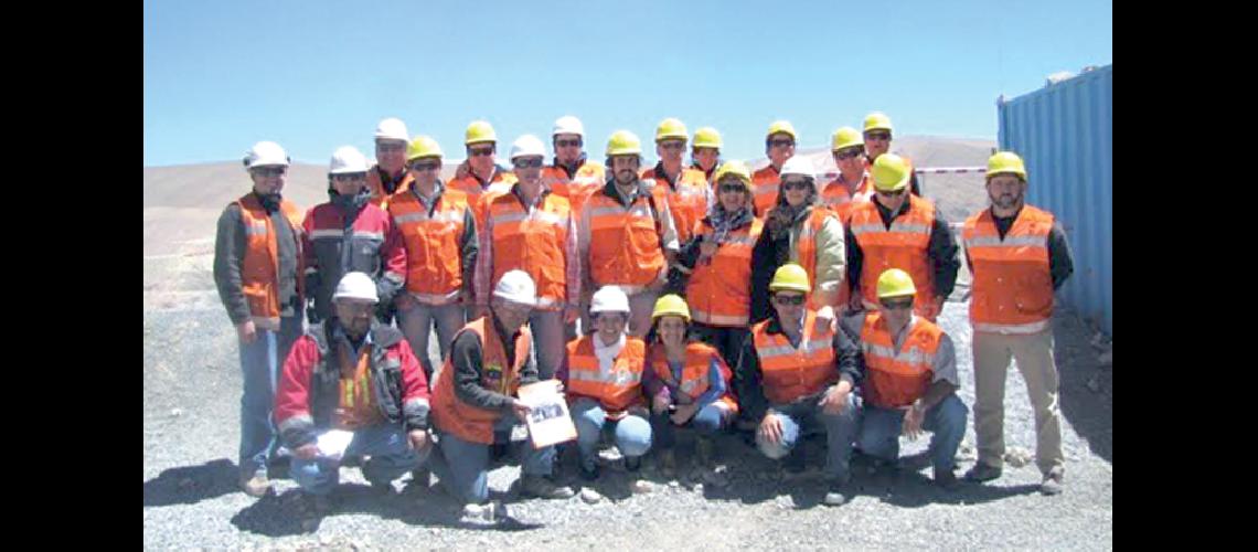 Cursantes del CEIDA Jujuy  2015 visitaron minas 