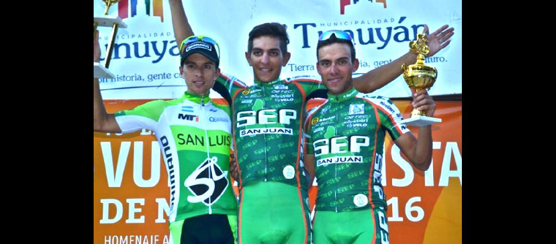 Gonzalo Najar manda en la Vuelta a Mendoza