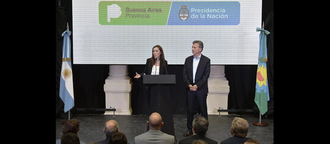 Macri y Vidal anunciaron obras por 200 mil millones 