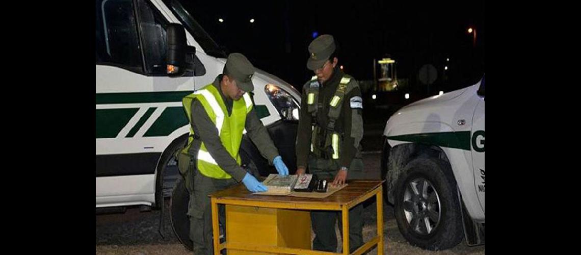 Gendarmes secuestraron droga en Pampa Blanca y en Lozano