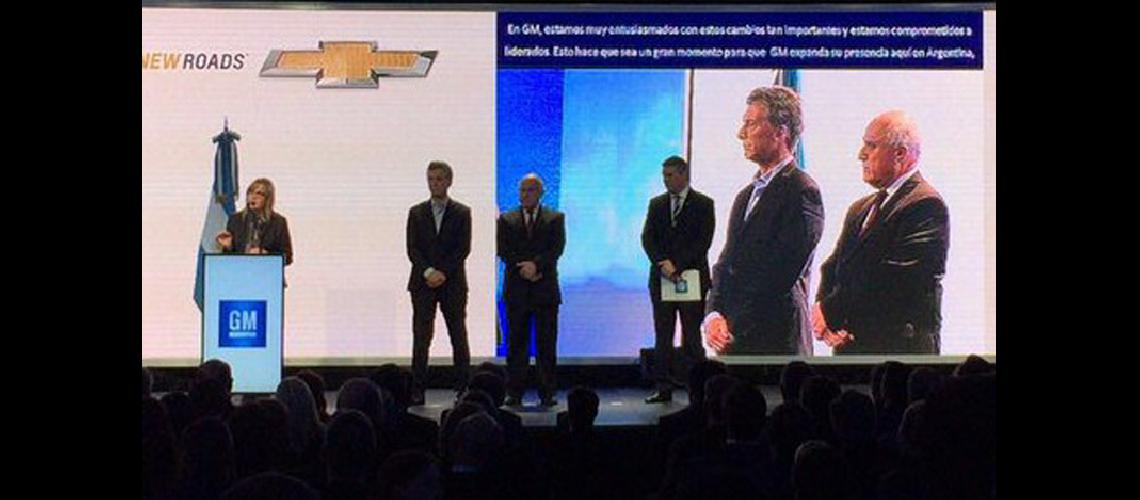 En RosarioGM  elogioacute al Gobierno  de Macri 