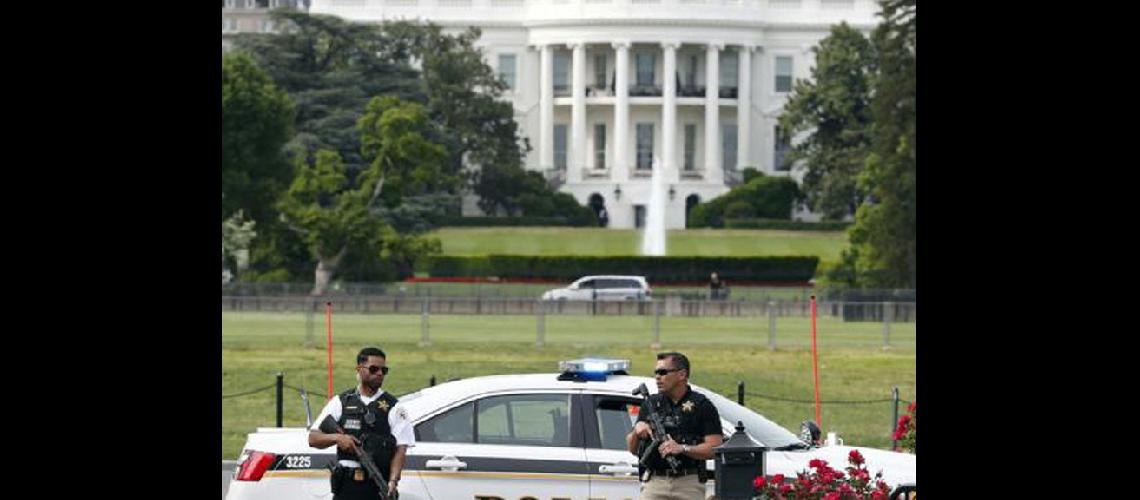 La Casa Blanca cerrada por un incidente
