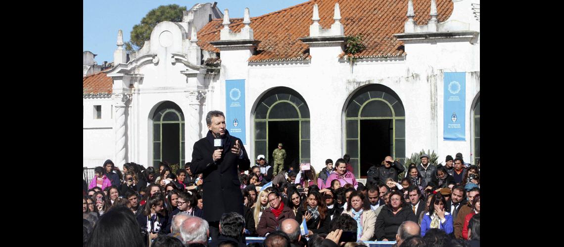Macri insta a creer en el Gobierno nacional