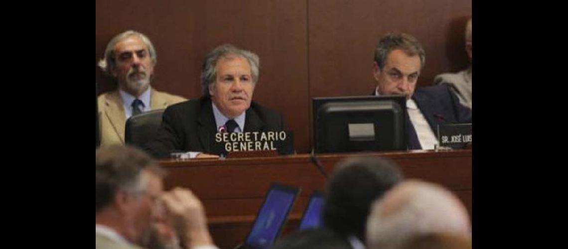 Sin pronunciacioacuten  sobre la Carta Democraacutetica a Venezuela de la OEA