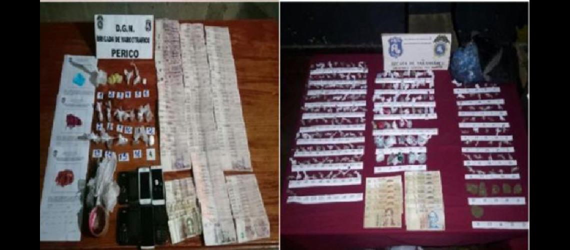 Narcotraacutefico cerroacute nueve bocas de ventas de estupefacientes
