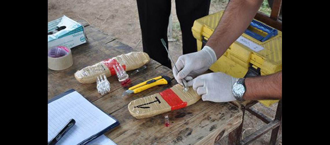 Gendarmeriacutea secuestra 25 kilos de cocaiacutena 
