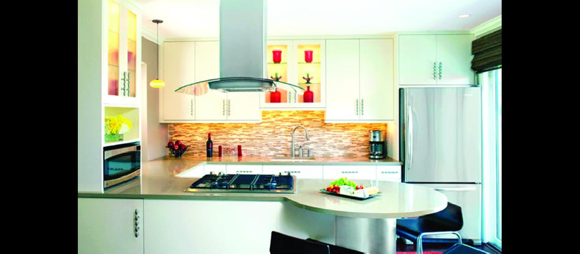 Ideas y consejos para decorar  cocinas pequentildeas