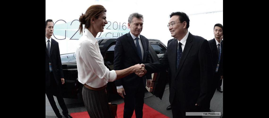 Macri se reuacutene con Xi Jinping en el comienzo de su agenda en China