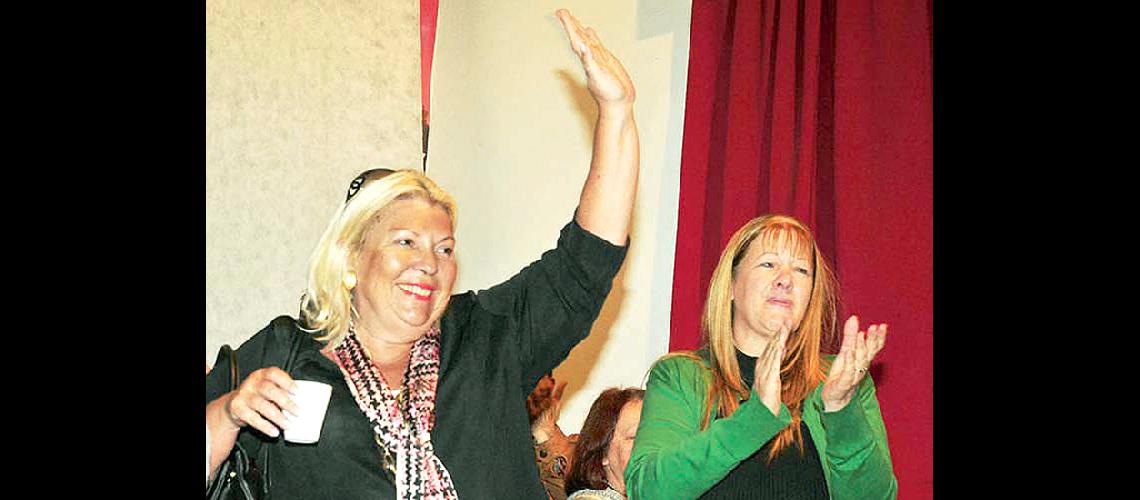 Stolbizer criticoacute a Carrioacute y a su vez defendioacute a Massa