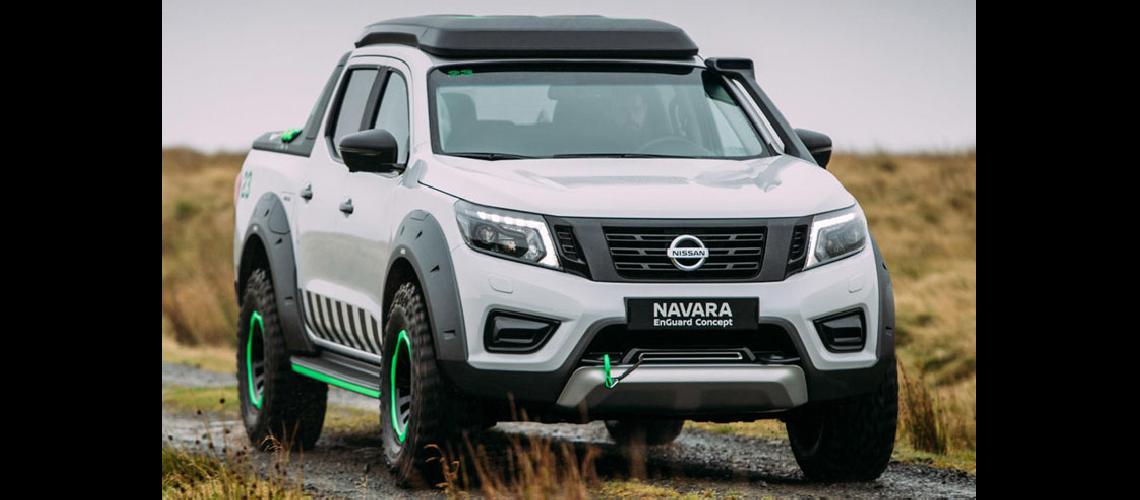 Nissan ensaya una  Pick-Up Frontier  eleacutectrica