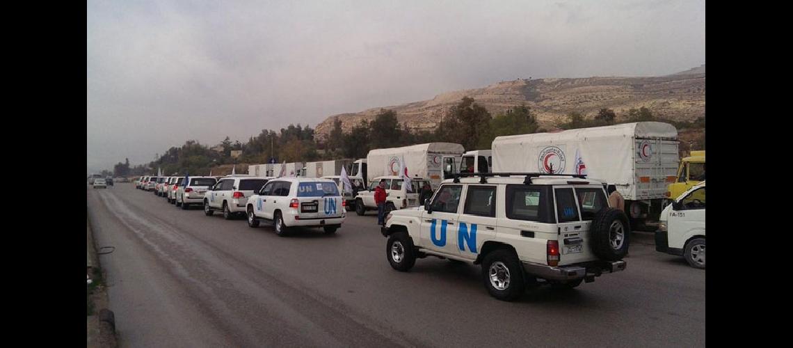 Los rebeldes impiden salir a   una caravana humanitaria
