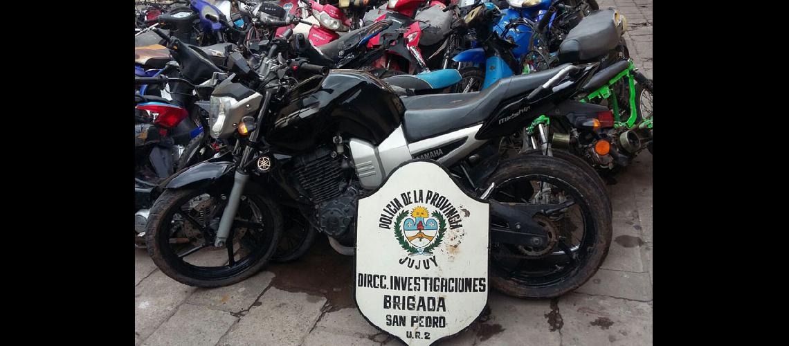 Secuestraron varias motos en San Pedro