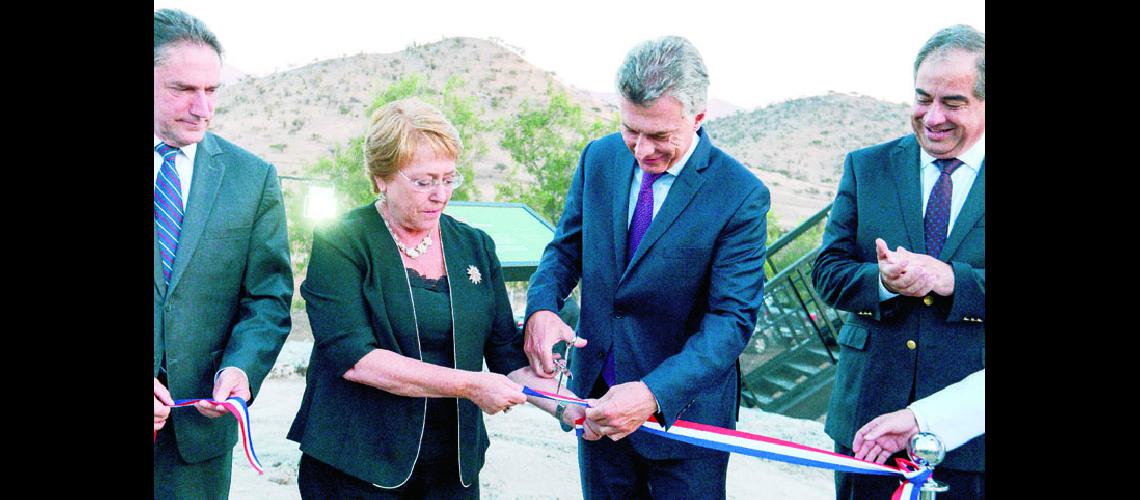 Macri y Bachelet  reforzaron los lazos