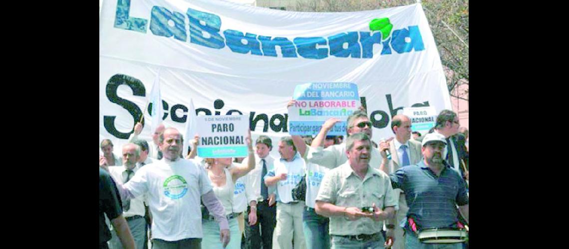 El viernes paro nacional de bacarios por 24 horas