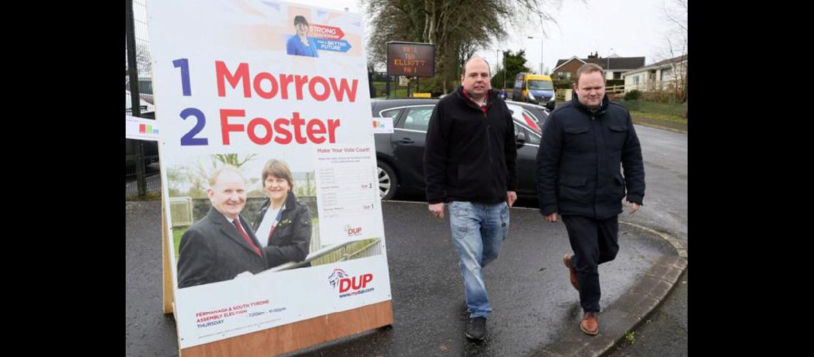 El Sinn Feacutein adelante en los comicios en Irlanda del Norte