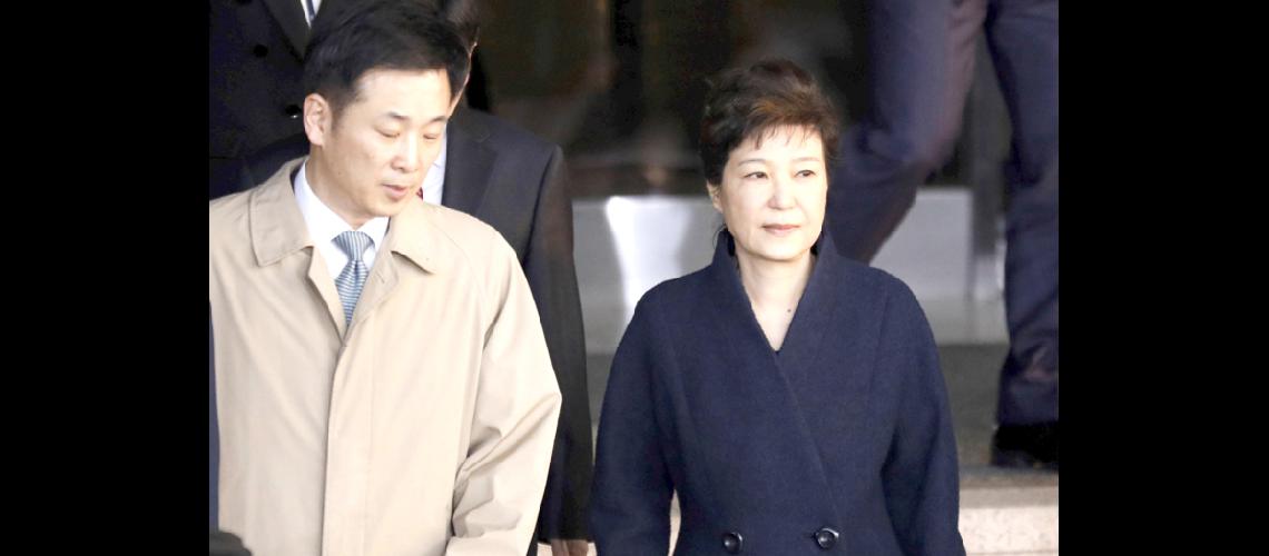 Piden detener a la ex  presidenta Surcoreana