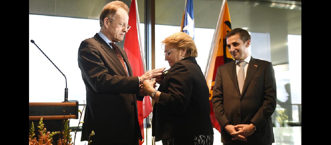 Michelle Bachelet Campeona Honoraria del Geacutenero en la ONU