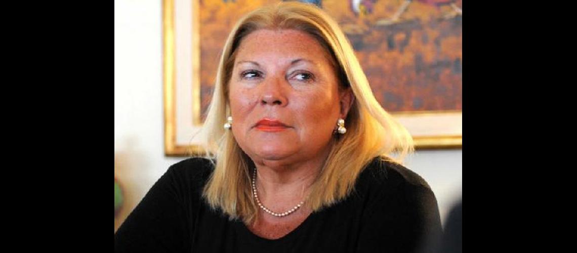 Carrioacute no competiraacute en Buenos Aires