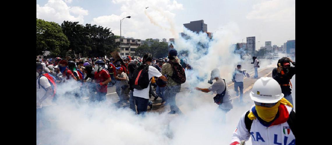 Opositores nuevamente  reprimidos en Venezuela