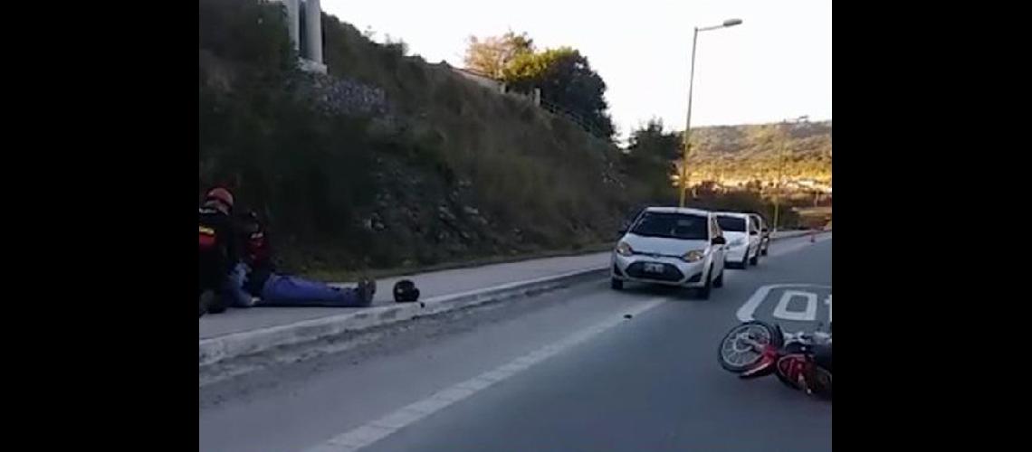 Tres heridos luego de colisiones con motos