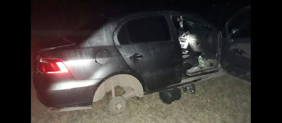 Hallaron un automoacutevil sustraiacutedo el domingo