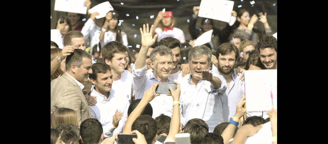 Macri afirmoacute que 147mucha gente148 le 147reclama148 que 147esteacute presa148 CFK