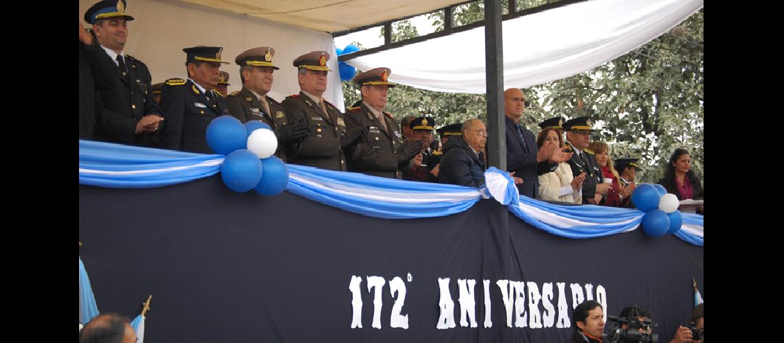 Conmemoraron 172 antildeos de la  creacioacuten de la Policiacutea de Jujuy