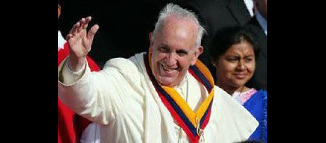 El Papa viaja a Colombia y un eje central seraacute #147la paz#148