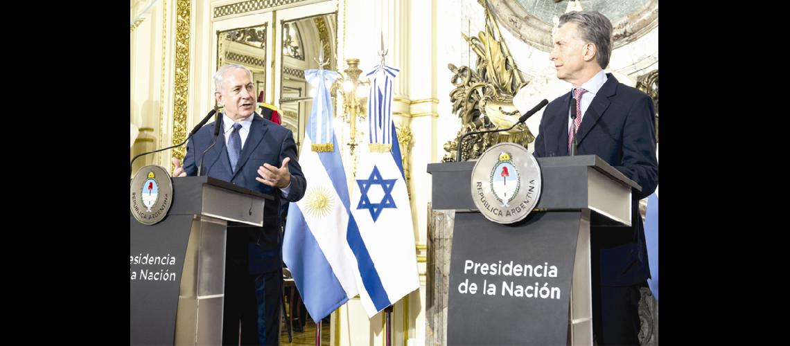 147Compromiso e integridad148 entre Macri y Netanyahu