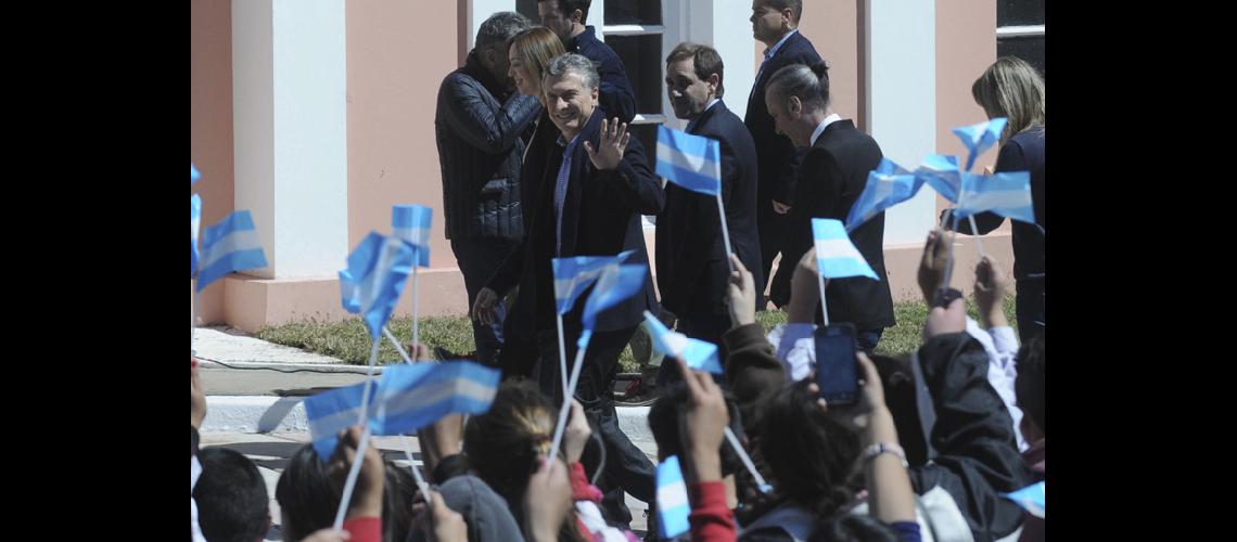El presidente Macri pidioacute  ser protagonistas del cambio
