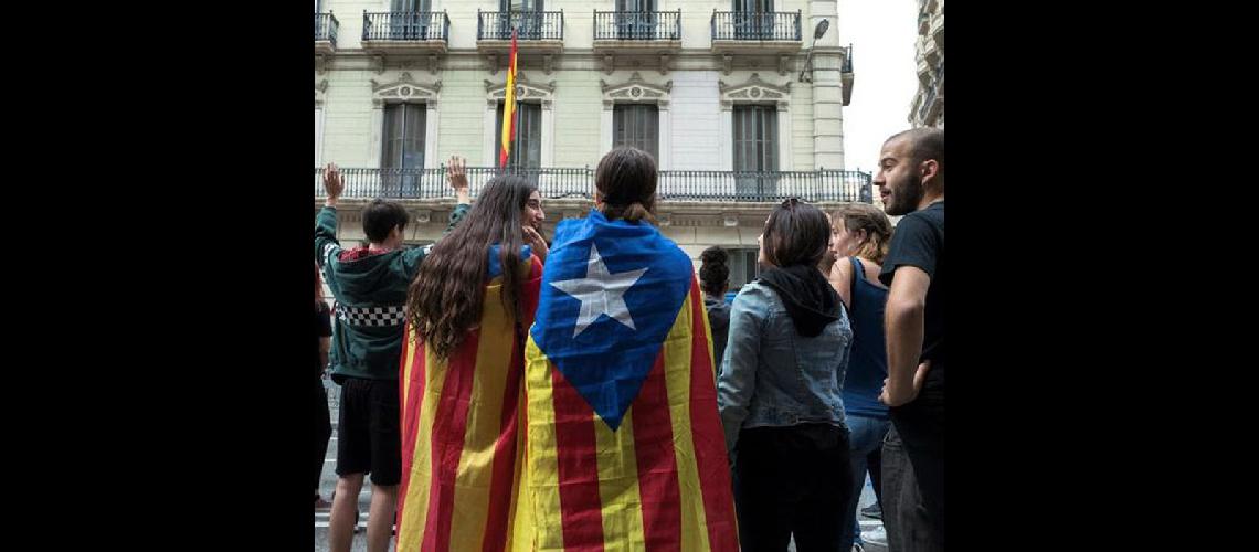 Europa abogoacute por el  diaacutelogo en Cataluntildea
