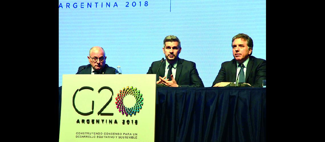 Argentina asume la presidencia  del foro del G-20