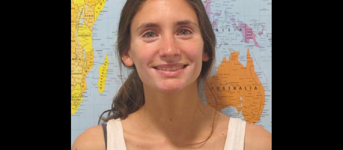 Agustina Jorge una arquitecta jujentildea en Meacutedicos sin Fronteras