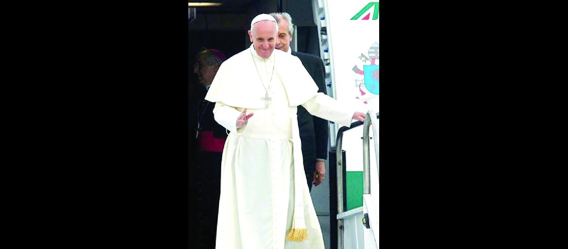 El papa Francisco  llega hoy a Chile 