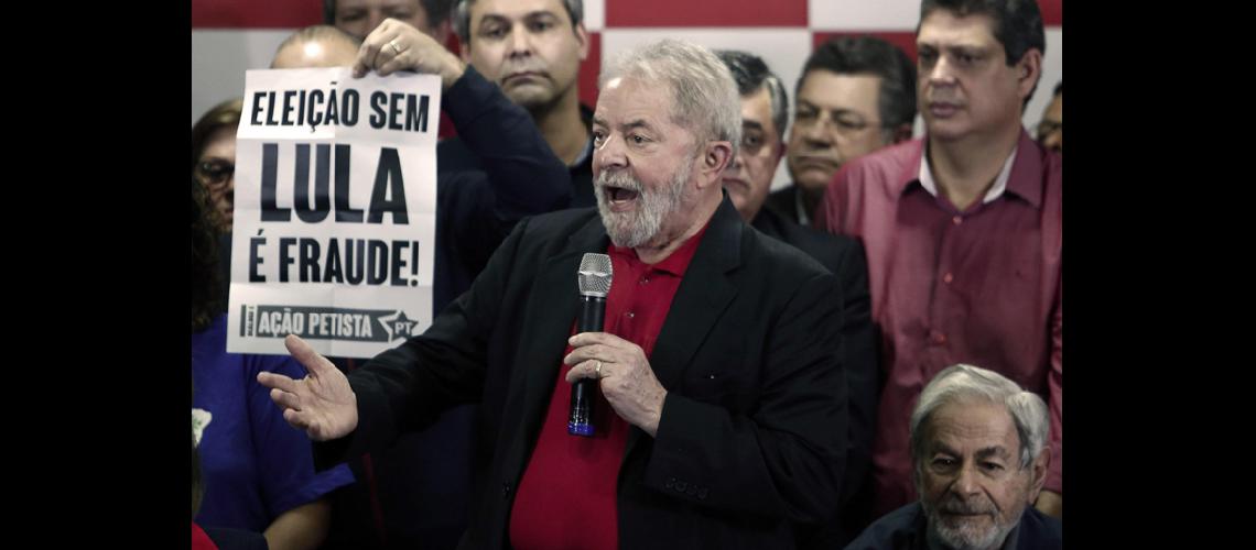 Lula no respetoacute el fallo  lanzoacute su precandidatura 