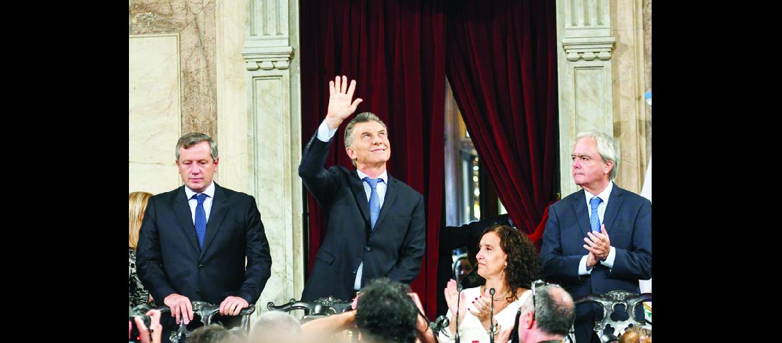 Discurso conciliador del presidente Macri