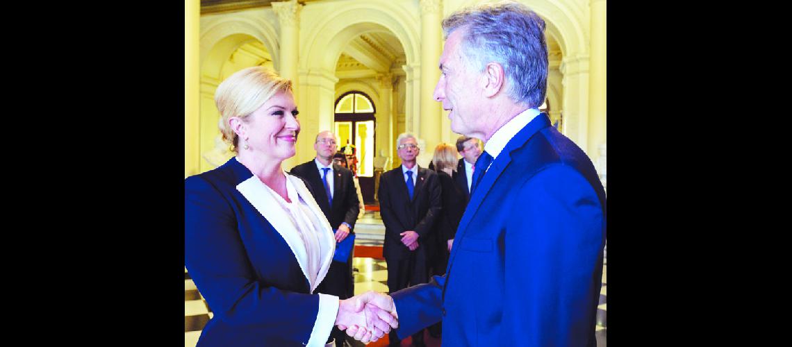 Argentina y Croacia  avanzan en la  relacioacuten bilateral