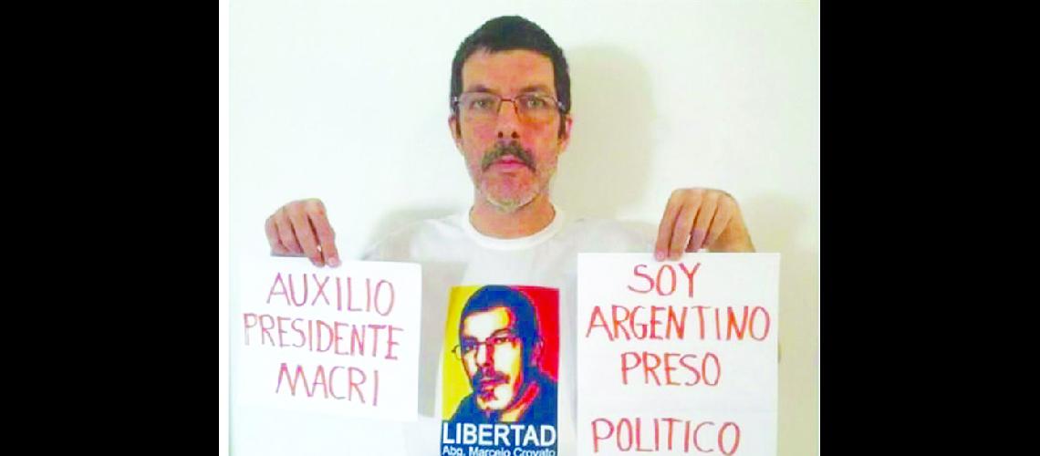 Escapoacute de Caracas el uacutenico argentino  preso por poliacutetico