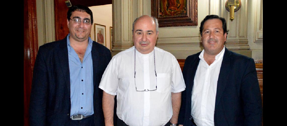 Visita protocolar de legisladores del  Frente Renovador al Obispado de Jujuy