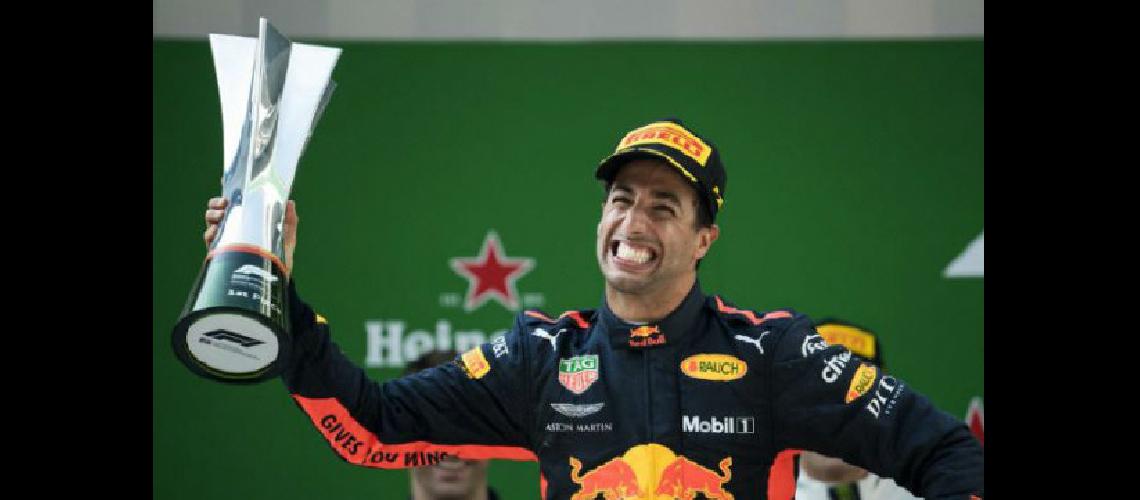  Ricciardo con Red Bull ganoacute  el Gran Premio de China