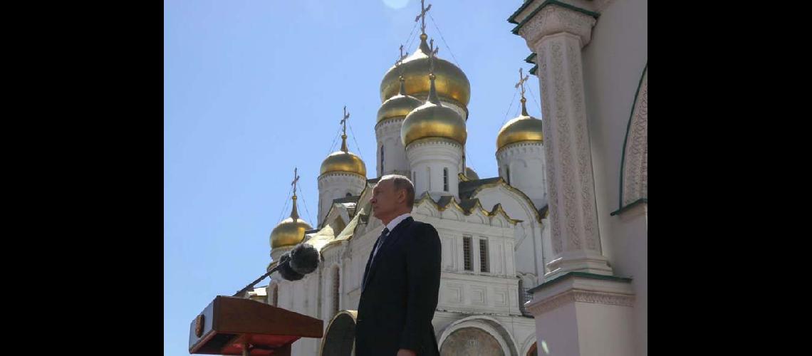 Putin juroacute su cuarto mandato como presidente de Rusia
