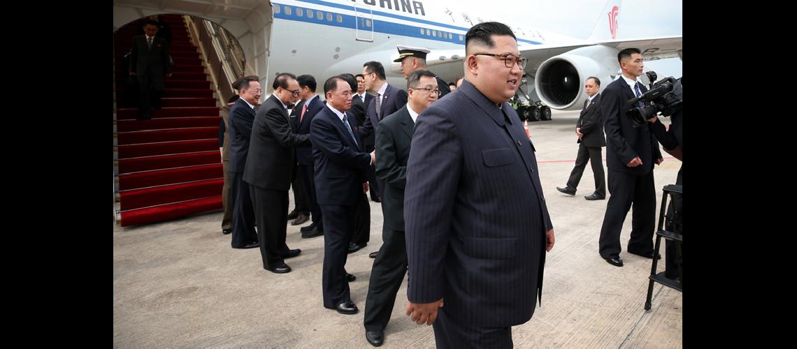Kim Jong-un y Trump  ya estaacuten en Singapur 
