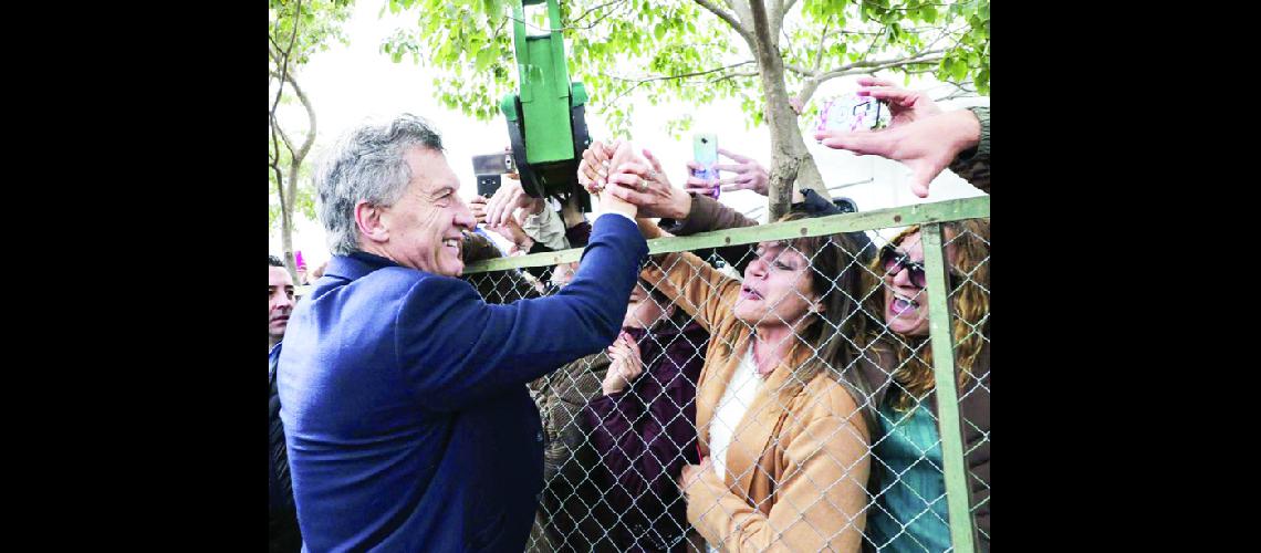 Macri defendioacute su  poliacutetica de gobierno