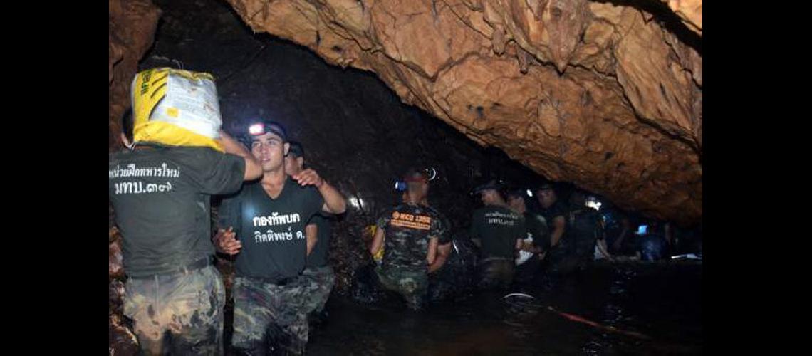 Rescataron a todos  los chicos en Tailandia 