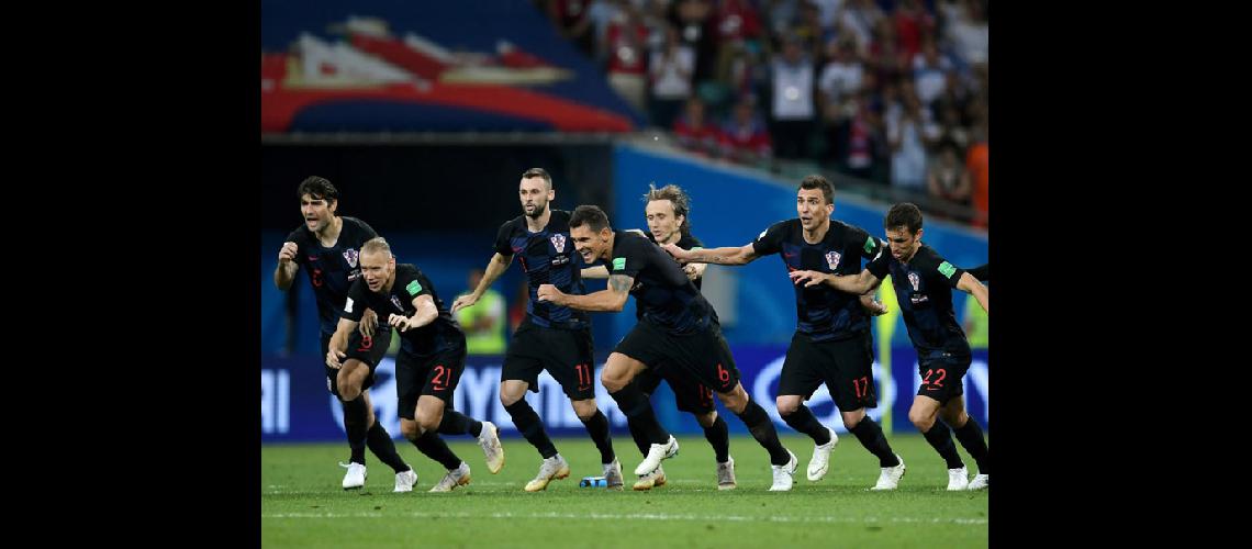 Croacia puso garra y es  finalista con Francia