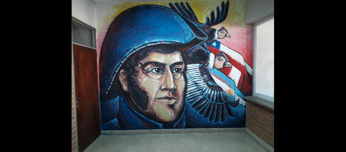 Murales en el Colegio Ndeg 47 de Libertador
